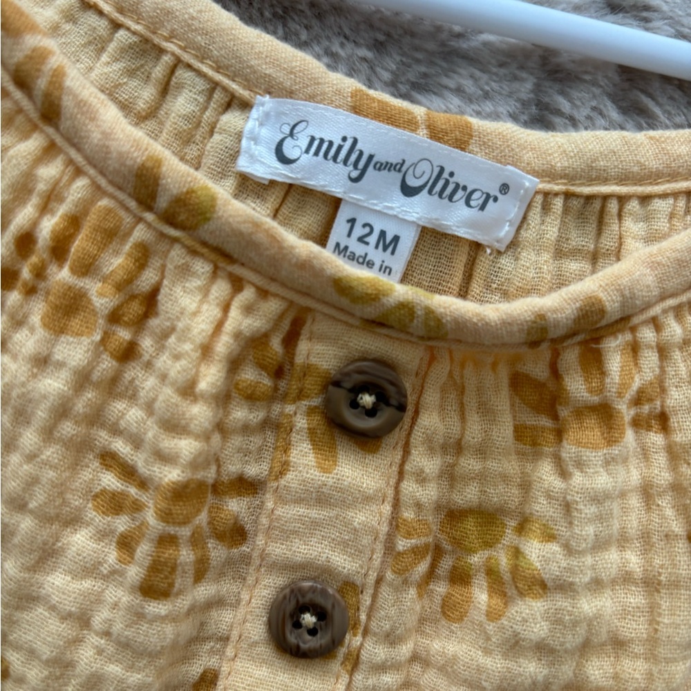 Yellow one piece - Picture 2 of 2
